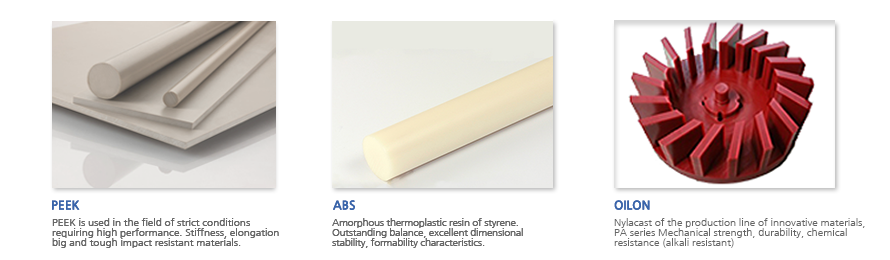 peek ABS soft PVC